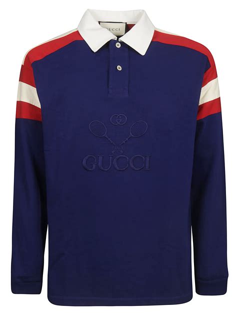 gucci polo shirt cheap free shipping|gucci long sleeve polo.